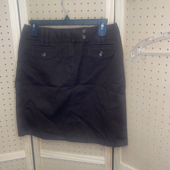 Ann Taylor size 2 brown skirt - Picture 2 of 8